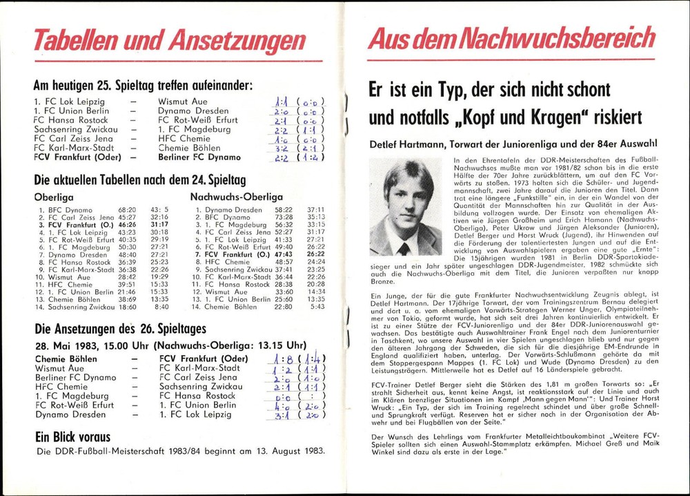 OL 82/83 FC Vorwärts Frankfurt (Oder) - BFC Dynamo, 25.05.1983