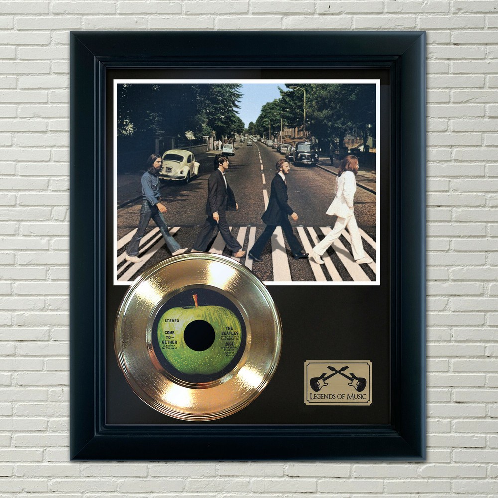 The Beatles "Come Together" Framed Record Display
