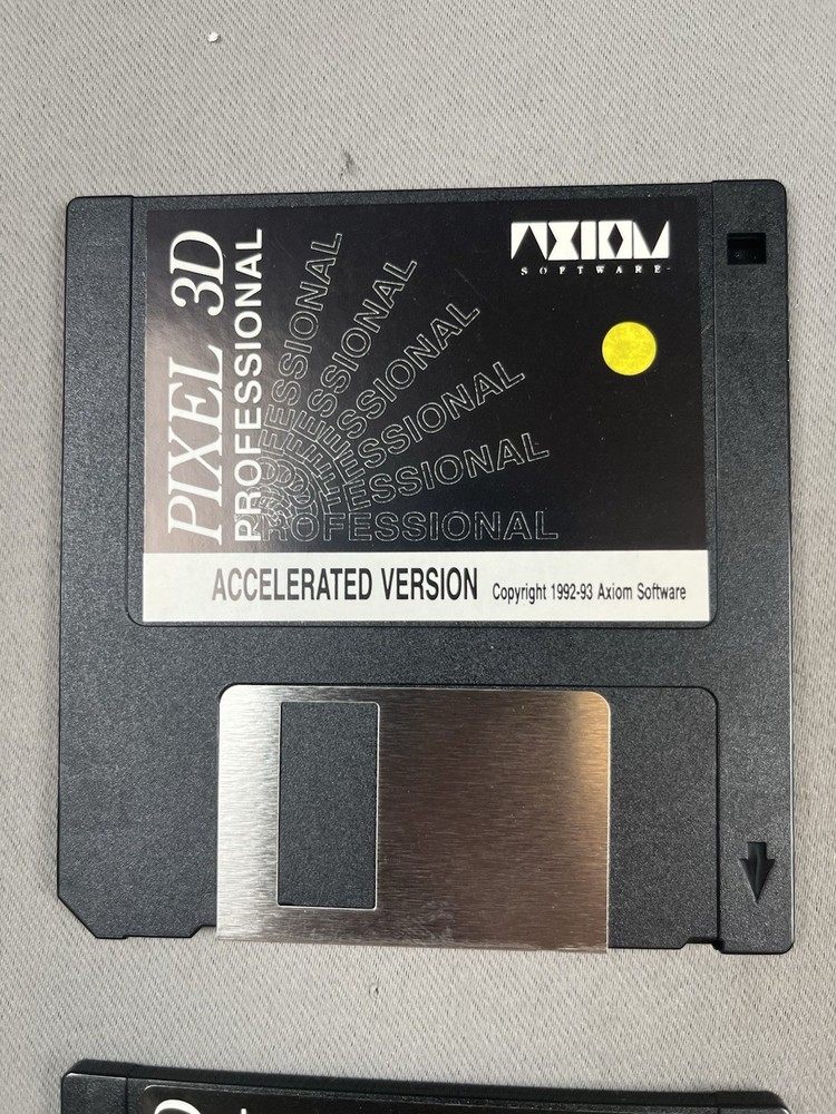 Pixel 3D Professional Ver. 2 - © 1994 Axiom Software