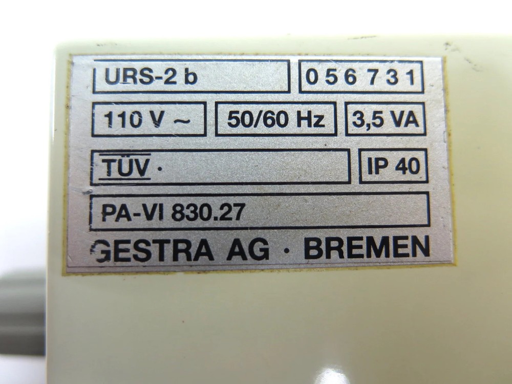 GESTRA URS-2B Flowserve Limit Switch