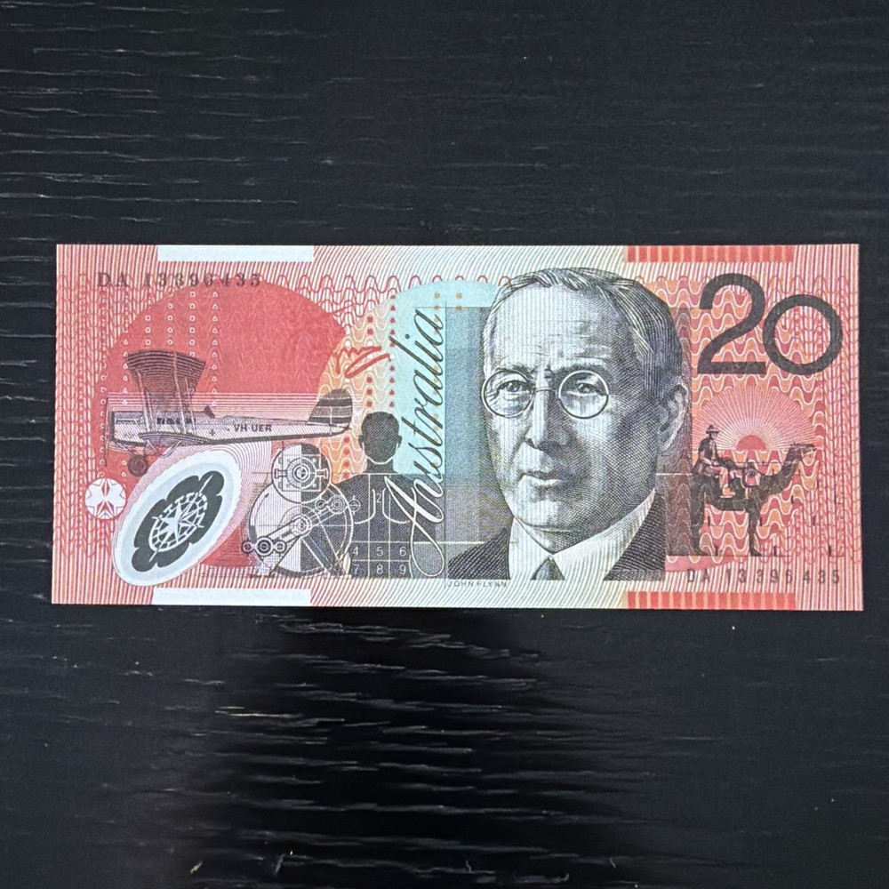 First AA13 + DA13 Last Prefix Stevens/Parkinson 2013 20 Dollars Polymer UNC