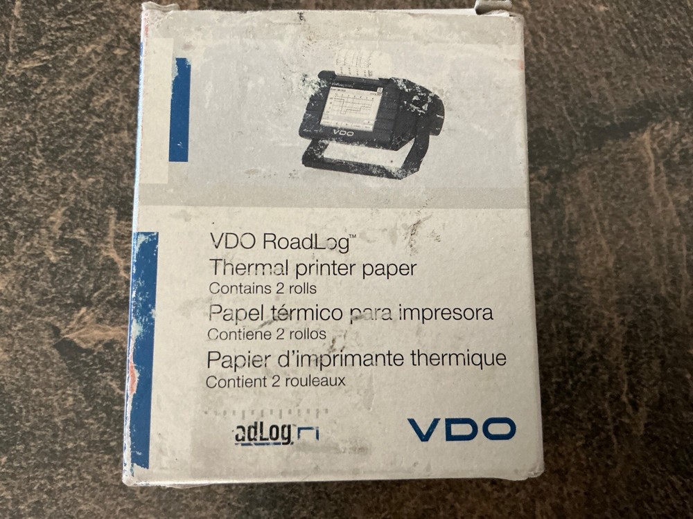 VDO ROADLOG THERMAL PRINTER PAPER