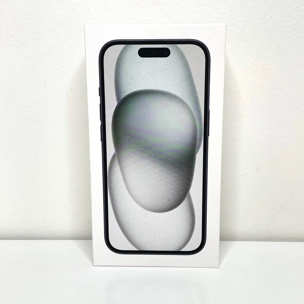 Apple iPhone 15 Black 256GB Empty Box Only