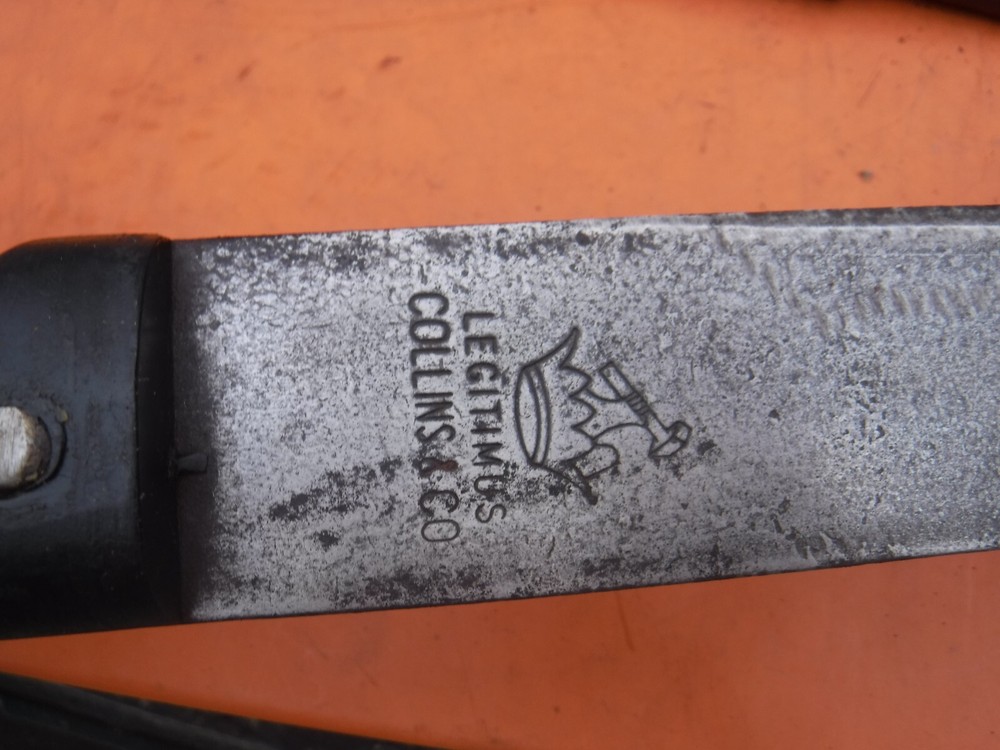 wwii machete collins scabbard