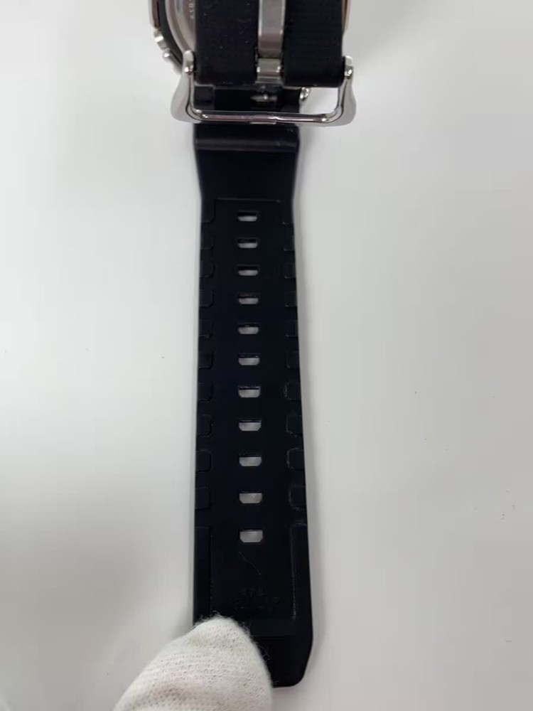 CASIO Quartz Watch G SHOCK Digital Analog Rubber SLV