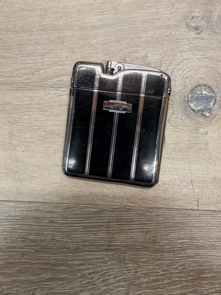 Vintage Ronson Ten a Case Cigarette Case Lighter