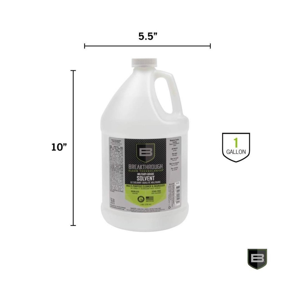Breakthrough Technologies Multi-Purpose Military-Grade Solvent, 1 Gal #BTS-1GL