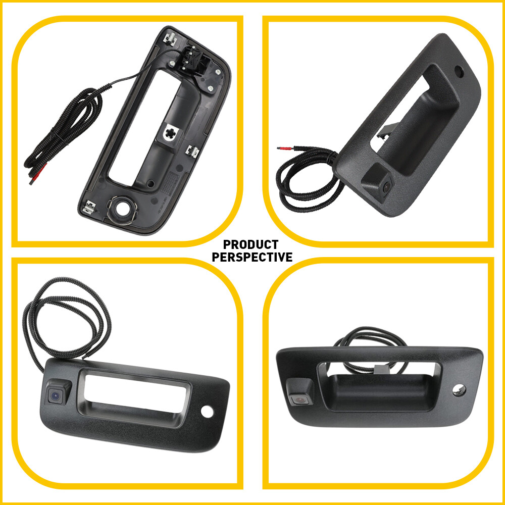 For Chevy Silverado/GMC Sierra Rear View Backup Tailgate Handle Camera 2007-2013