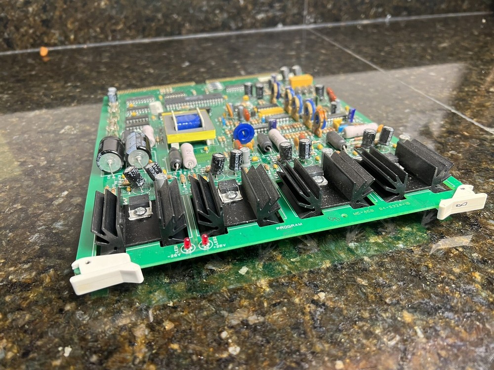 Bogen Multicom 2000 Analog Card MCACB Intercom System Used AS IS #1