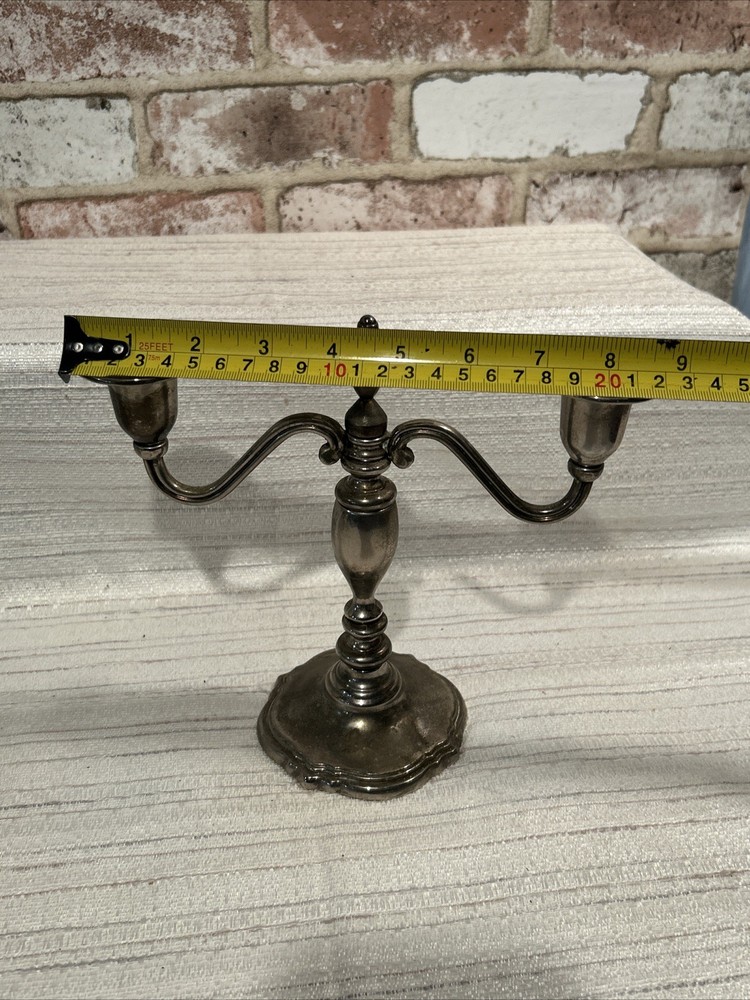 Vintage Silver Plated Candelabra