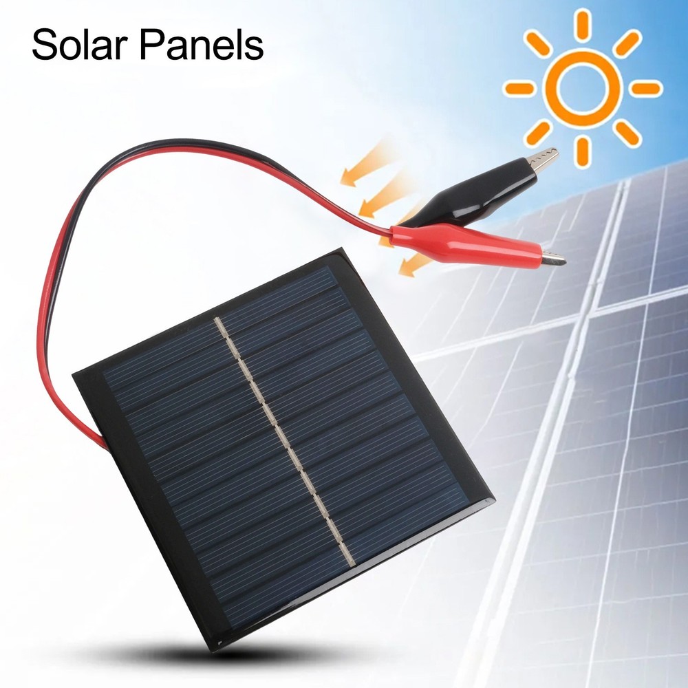 Smart Design Compact and Efficient Outdoor Water Resistant Solar Panel