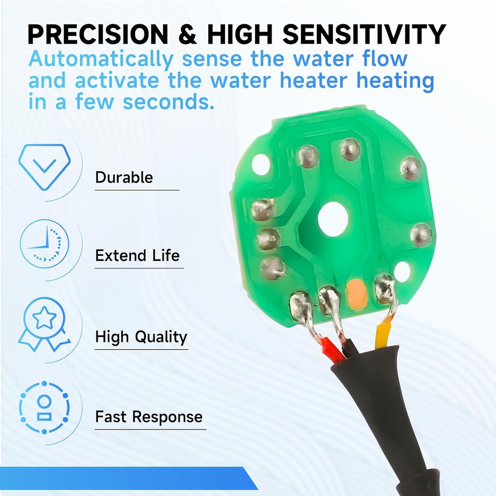 FSA NFSML Flow Sensor Assembly for Ecosmart Eco 8 & 11 Electric Tankless Water H