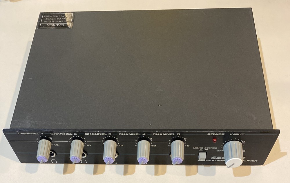 Samson Q5 Headphone Amp & Distribution 5 Channel