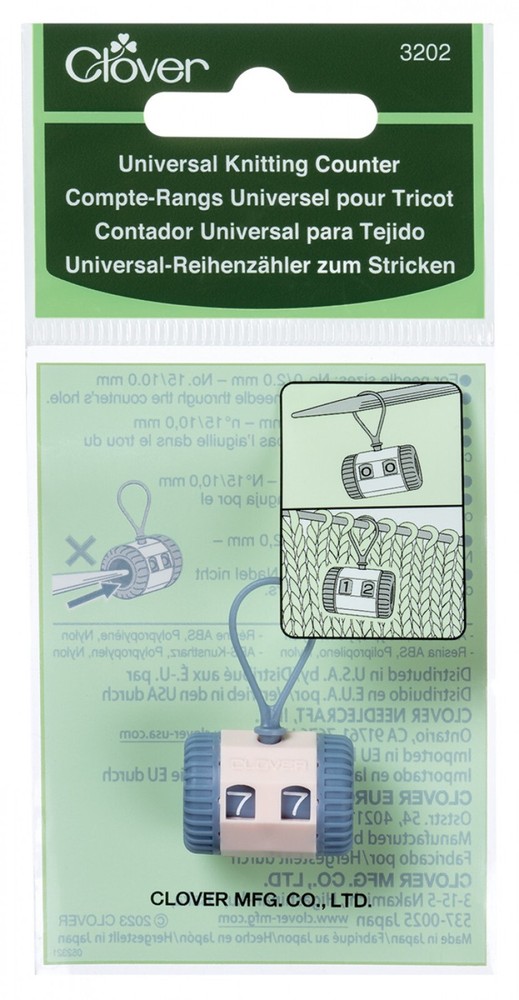 Clover Universal Knitting Counter 3202
