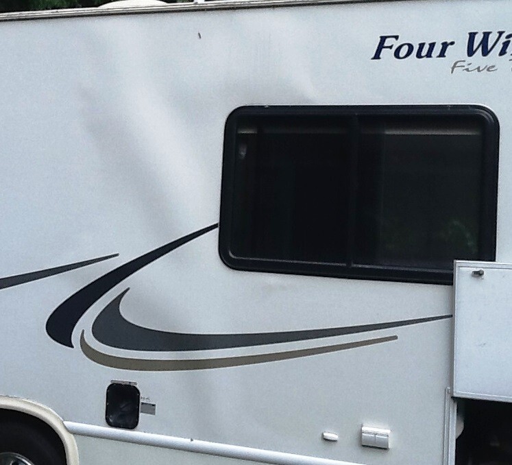 RV Camper Motorhome Wall Fiberglass Siding Delamination Repair Epoxy Kit