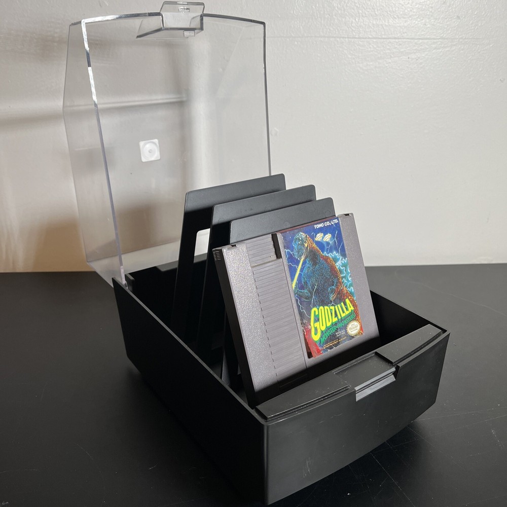 Vintage Ring King 5-1/4" 60 Disk Diskette Tray NES Storage Box Case