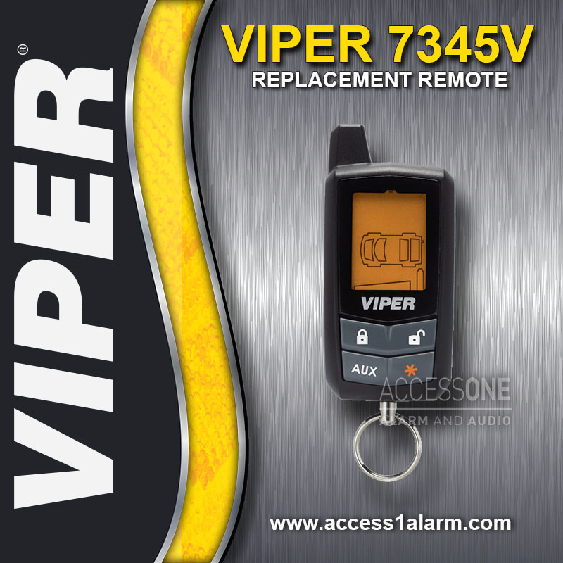 Viper 7345V 2-Way LCD Replacement Remote Control