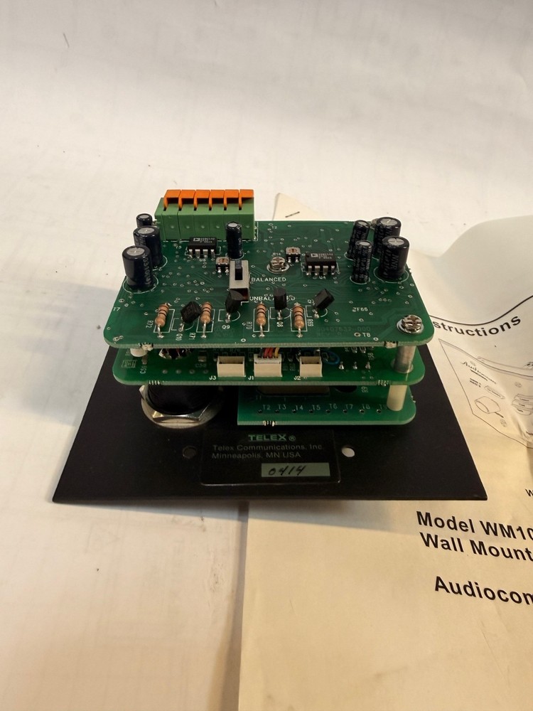 Telex Audiocom WM2000 Wall Mount Intercom Headset Station