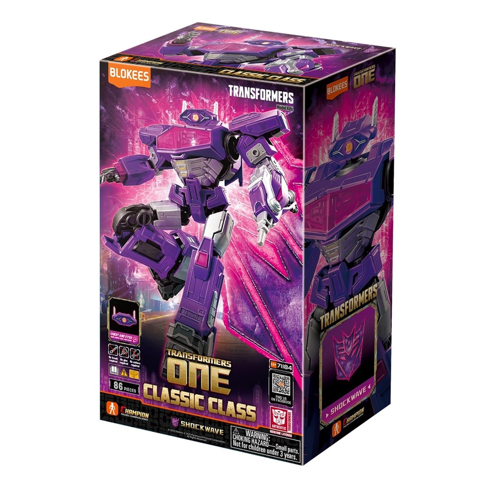 Transformers Classic Class 18 Transformers One Shockwave