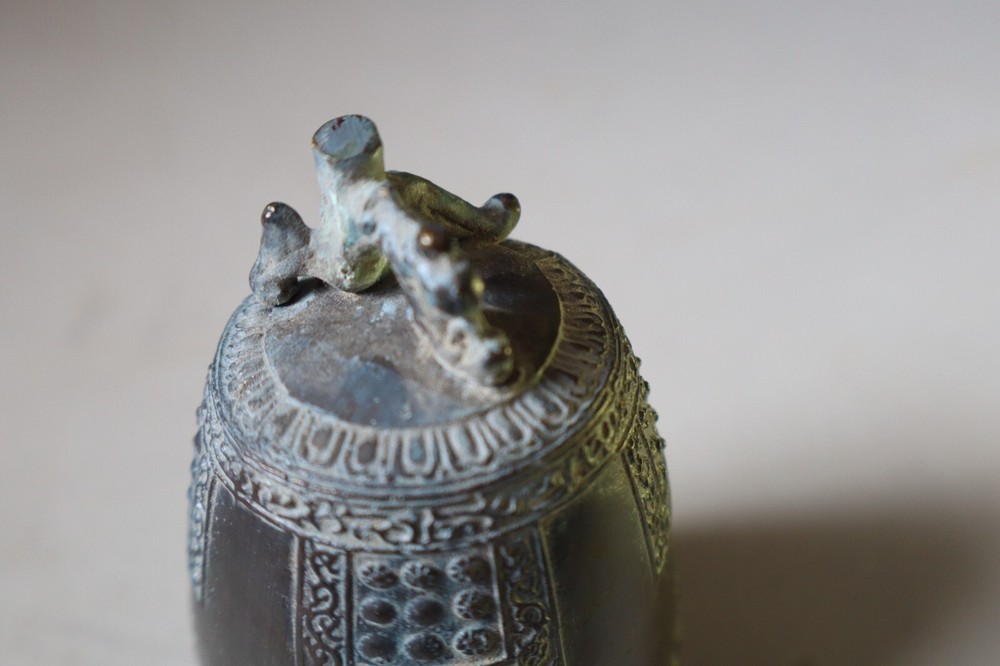 VINTAGE INDIA ? BRASS/COPPER? BELL CUP k