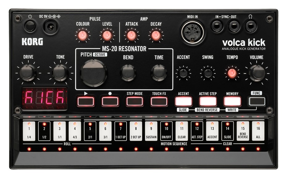 Korg Volca Kick Analogue Kick Generator