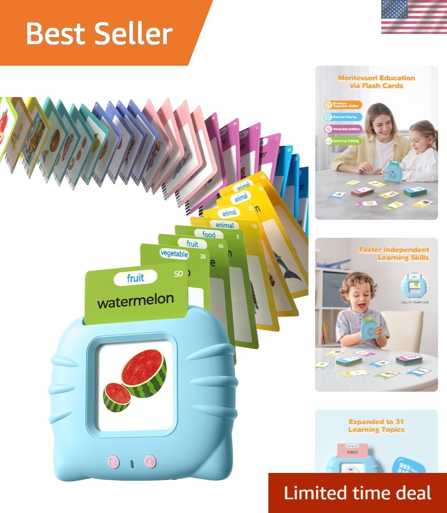 510 Words, 1 2 3 4  Olds, Language Learning Tools, Pocket Speech Therapy Tool...