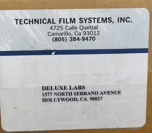 NIB MICHELSON ENGINEERING CO. LV-4 LIGHT VALVE TECHNICAL FILM SYSTEMS