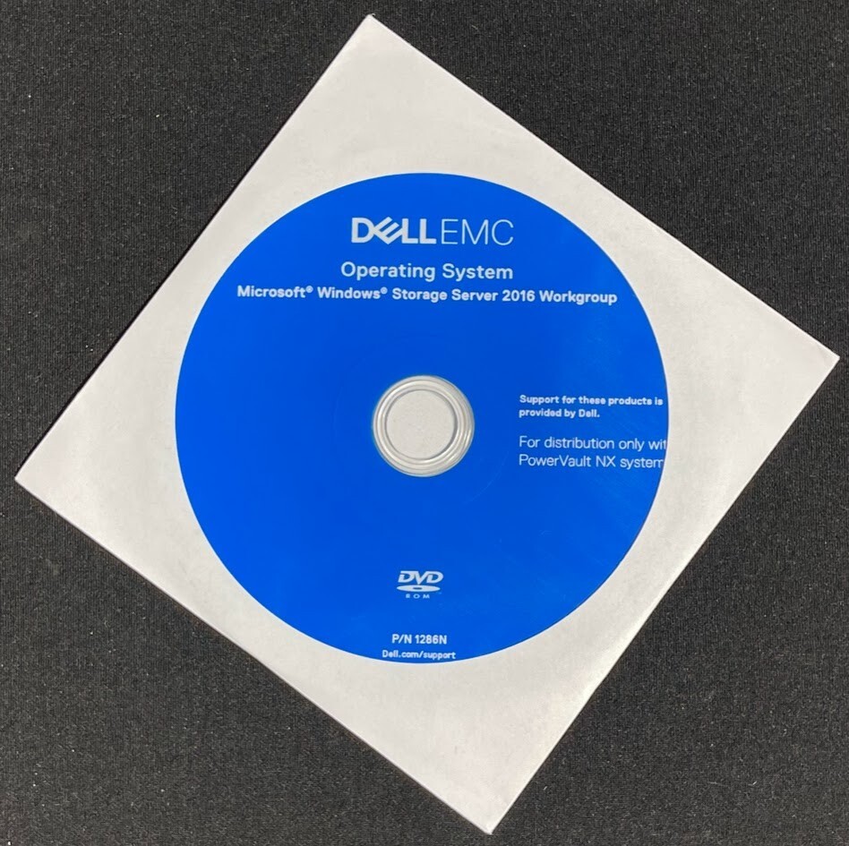 Dell Windows Storage Server 2016 Workgroup Software for PowerVault NX / M09XR