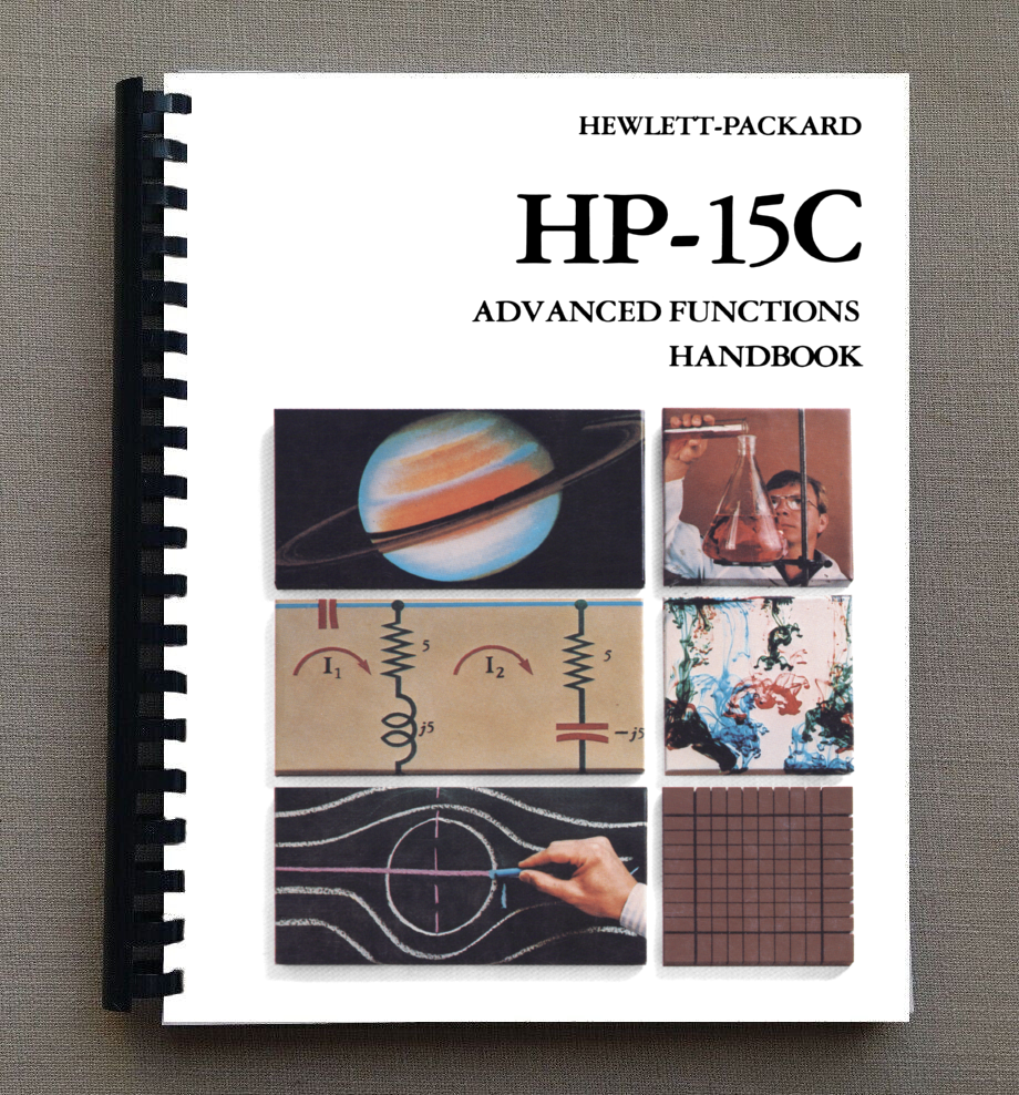 Advanced Functions Handbook Manual for Hewlett Packard HP 15C Calculator