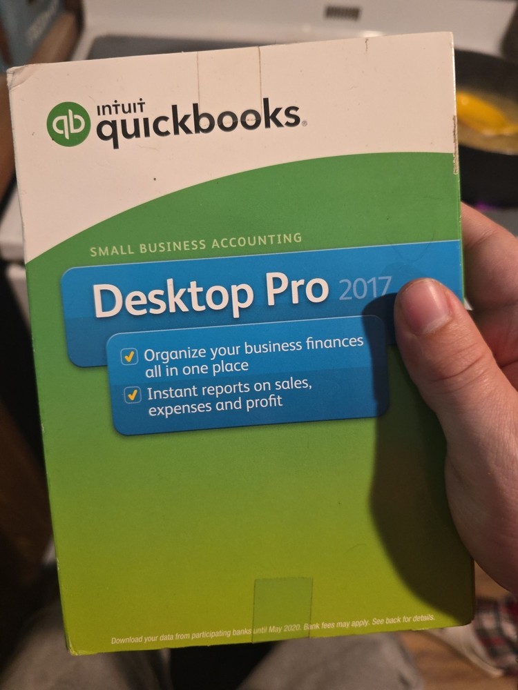 Intuit  QuickBooks Desktop Pro 2019 Software Sealed