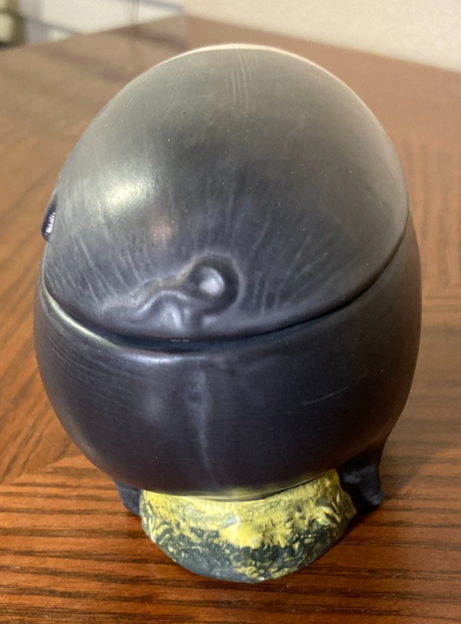 Sakura Hand Painted Pig Sugar Bowl
