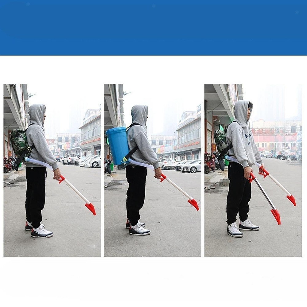 Manual Fertilizer Applicator with Backpack Bucket Multipurpose 25L Capacity