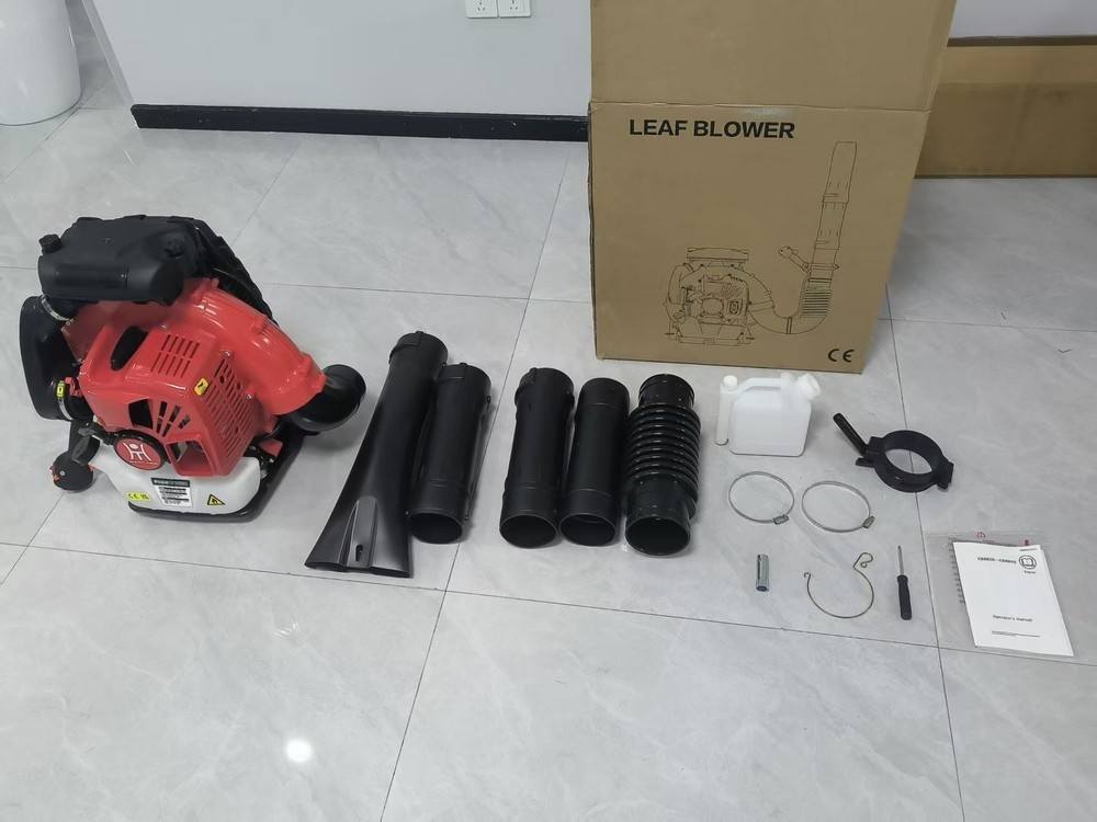Leaf Blower 75.6cc 2 Stroke Backpack Gas Powered Leaf Blower 847CFM 236 MPH US