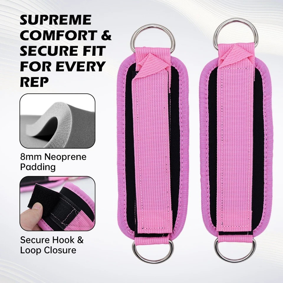 Ankle Straps for Cable Machines Kickbacks