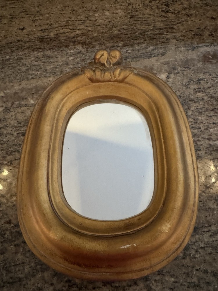 Vintage Gold Wall Mirror