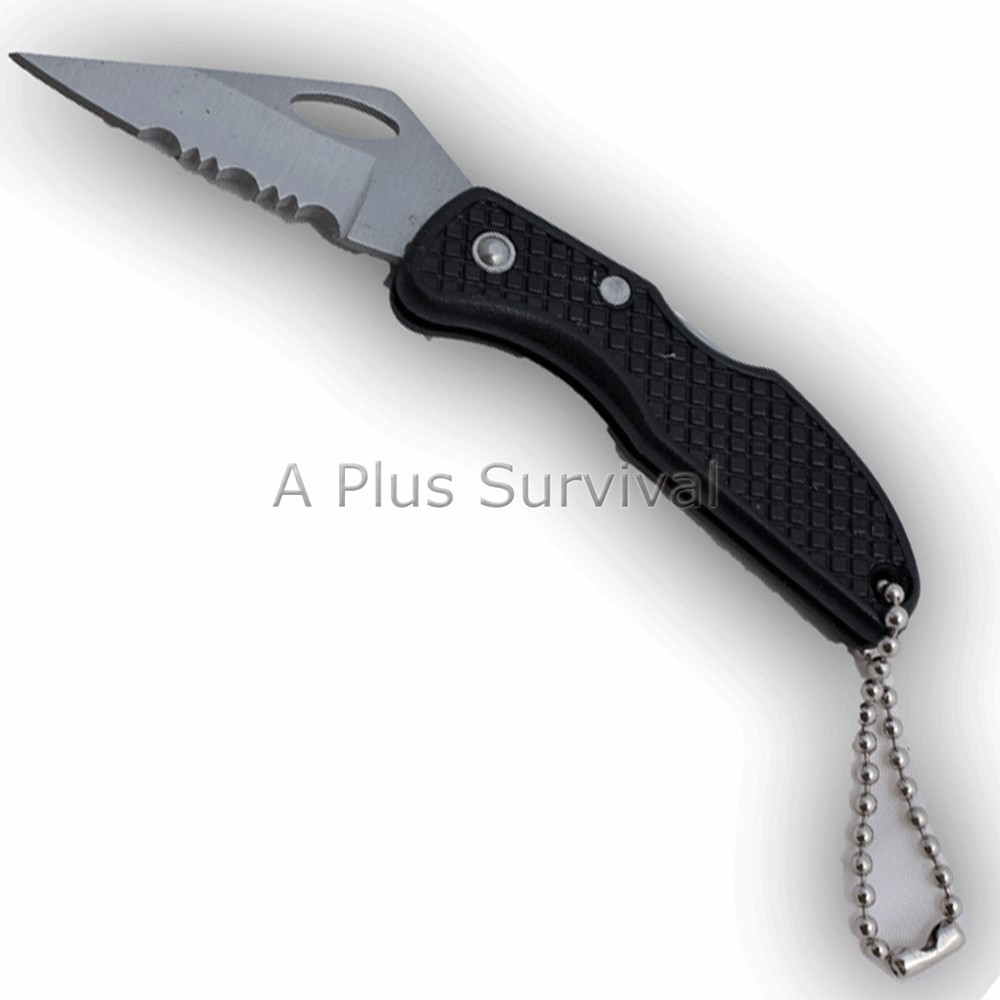 Maxam Keychain Lockback Knife - Hunting Camping