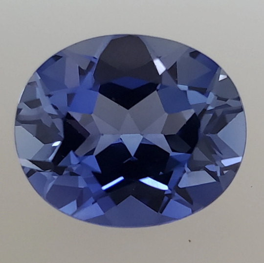 Lab Created Oval Blue Sapphire Corundum Gemstone AAA Quality