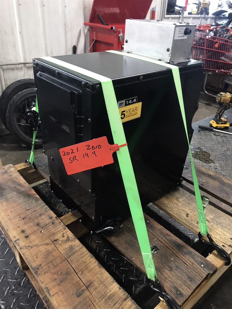 21 Zero SR ZF 14.4 Electric Motorcycle battery pack assembly