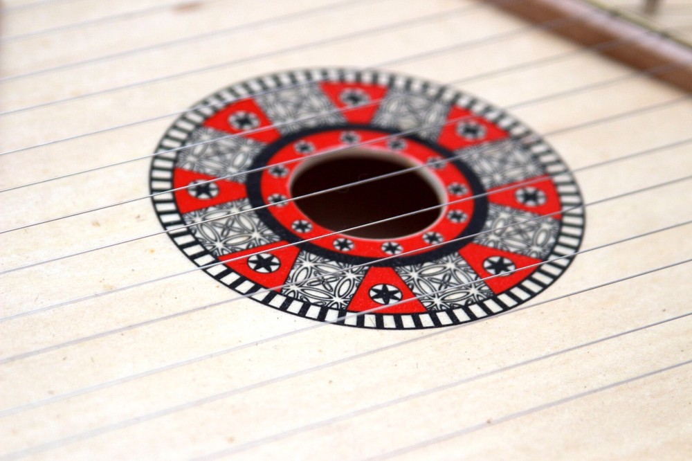 Lap Harp Resentel Gusli with Case