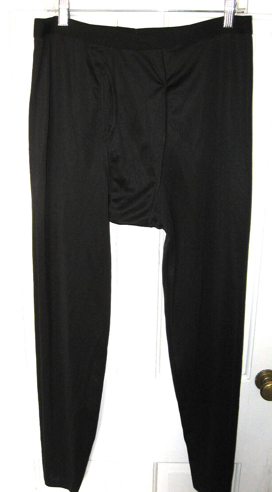 Weatherproof  Base Layer Pants Mens sz XL Black Lighter Weight EUC