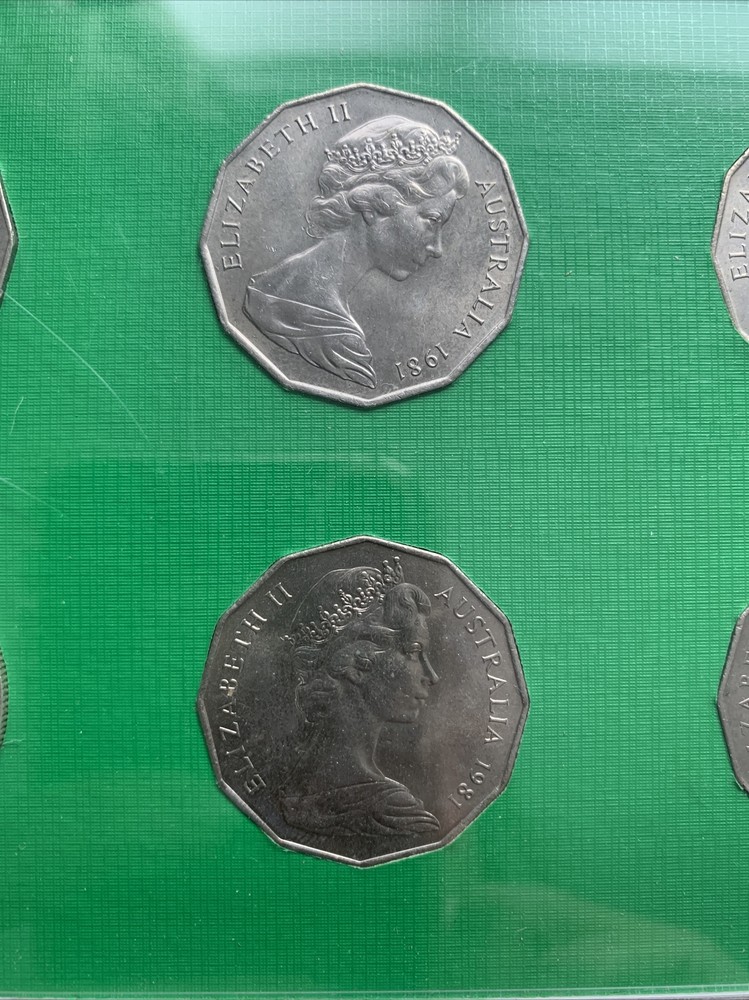Australian 50 Cent Collection ~ 6 Coin Set