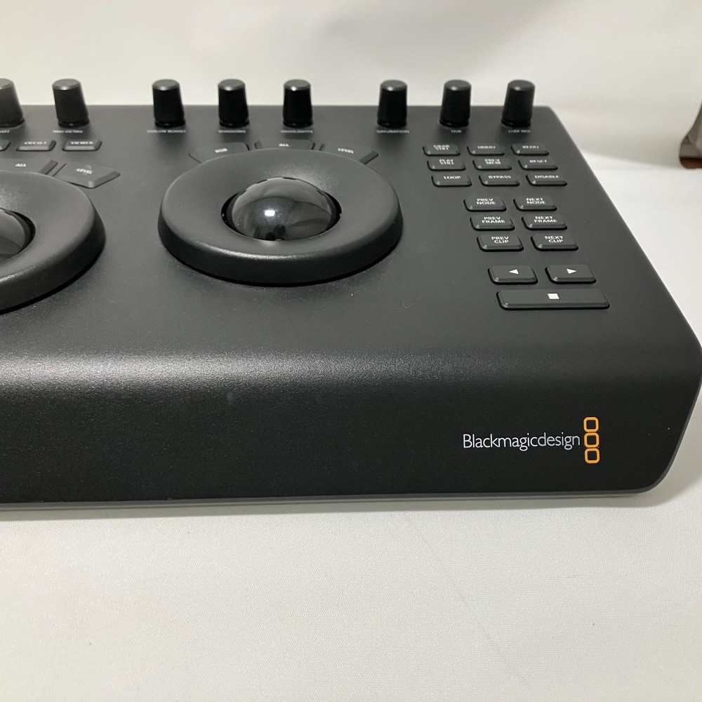 Blackmagic Design DaVinci Resolve Micro Panel Color Grading Control Surface Used