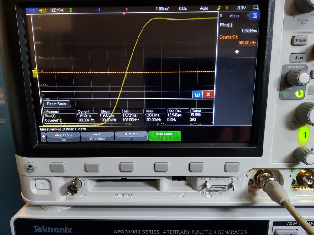 Tektronix AFG31252 1uHz-250MHz 2Ch Arbitrary Function Generator PRISTINE