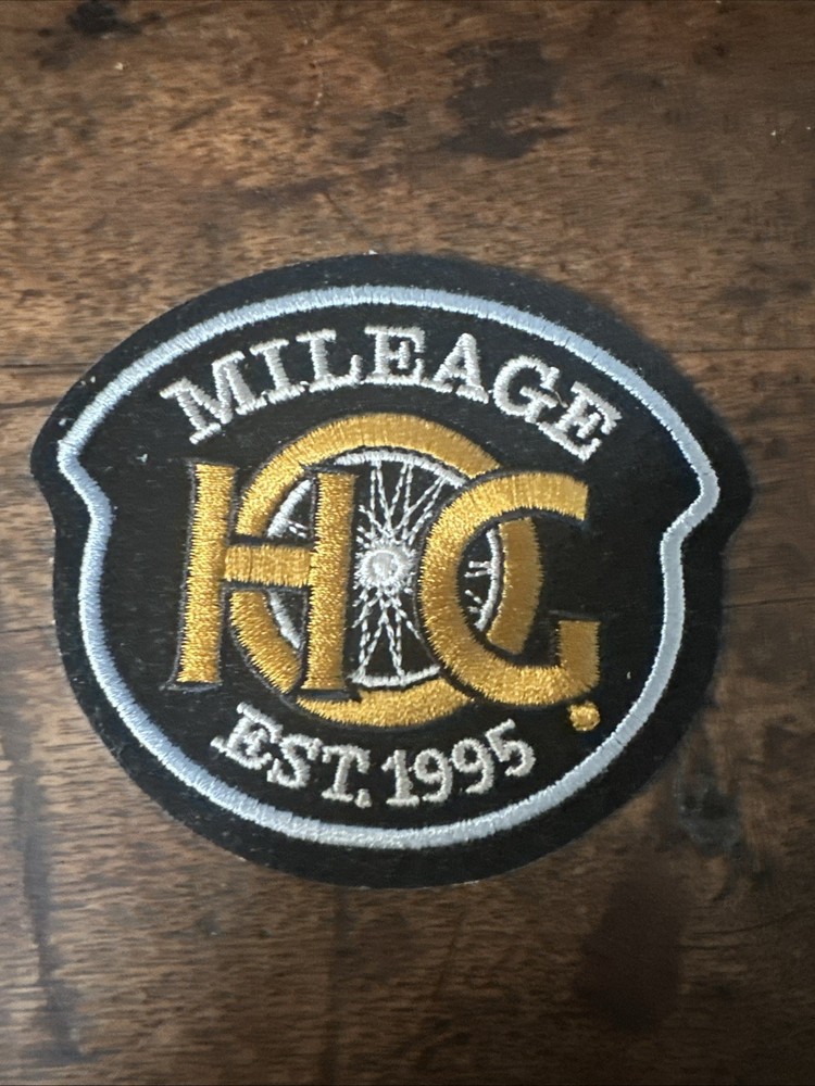 NEW Harley Davidson HOG Mileage Patch EST 1995 Motorcycle Owners Group NOS