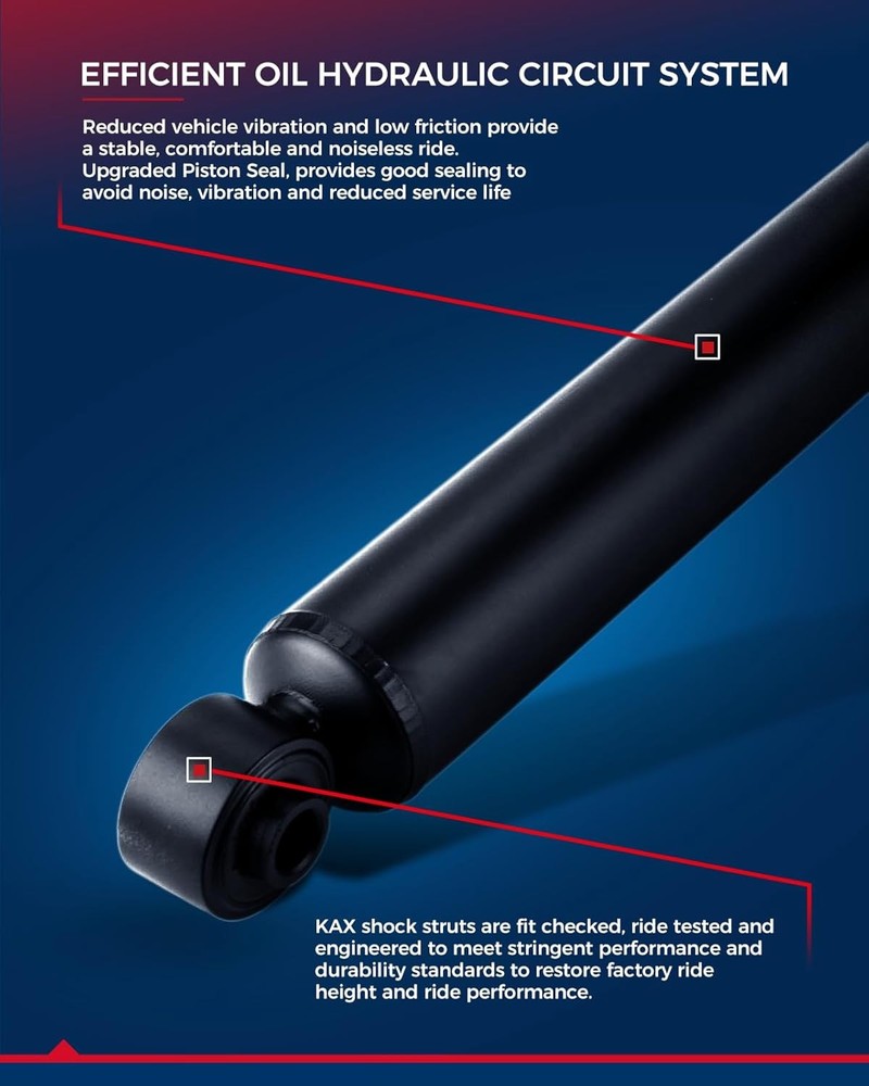 KAX Front Complete Struts and Shocks Absorber Assembly Replacement for Altima