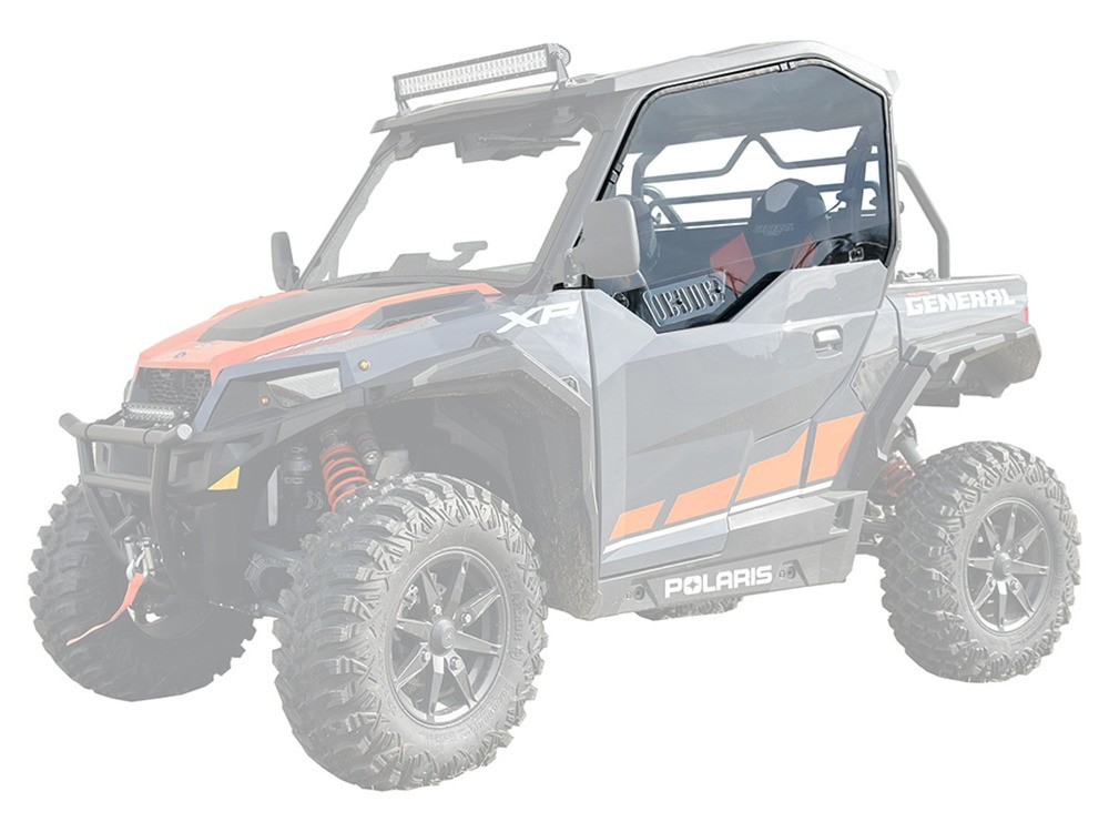 Spike Polaris General Hard Coated Poly Upper Doors Kit /Clear Scratch Resistant