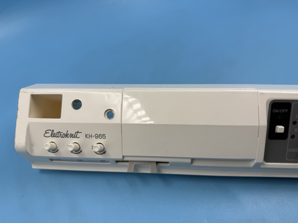 Brother Knitting Machine KH 965 Electroknit UNTESTED Control Panel (Sell As Is)