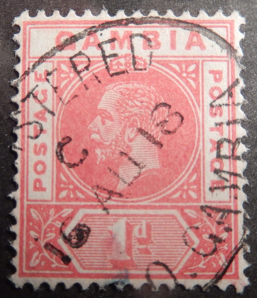 Gambia Scott # 88, Used