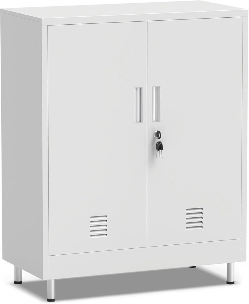 Steel Storage Cabinet Lockable Organizer Unit