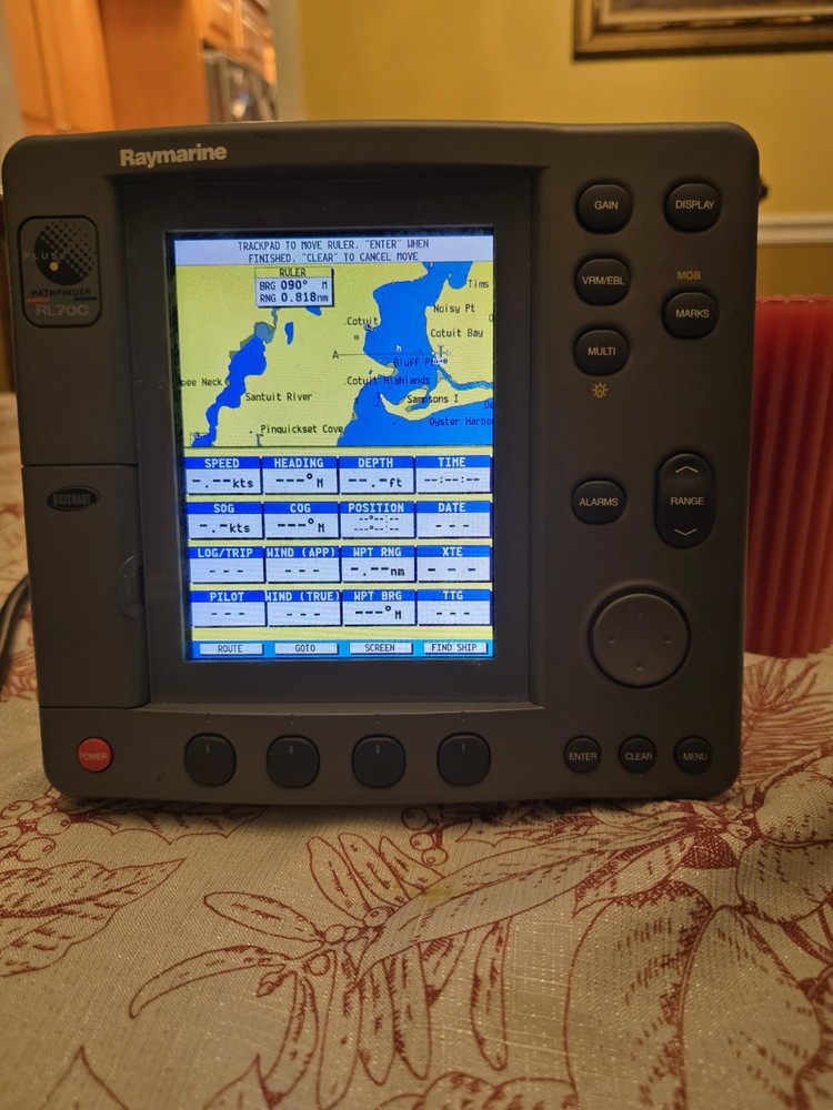 Raymarine RL70c+ Plus HSB2 Color Radar & Chartplotter - E52034